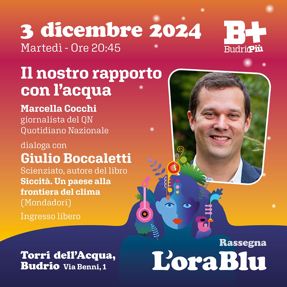 Giulio Boccaletti a Budrio